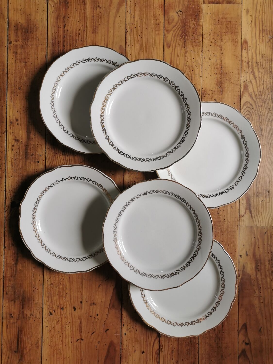LOT DE 2 Assiettes Creuses Moulin Des Loups Bon Etat EUR 14,90
