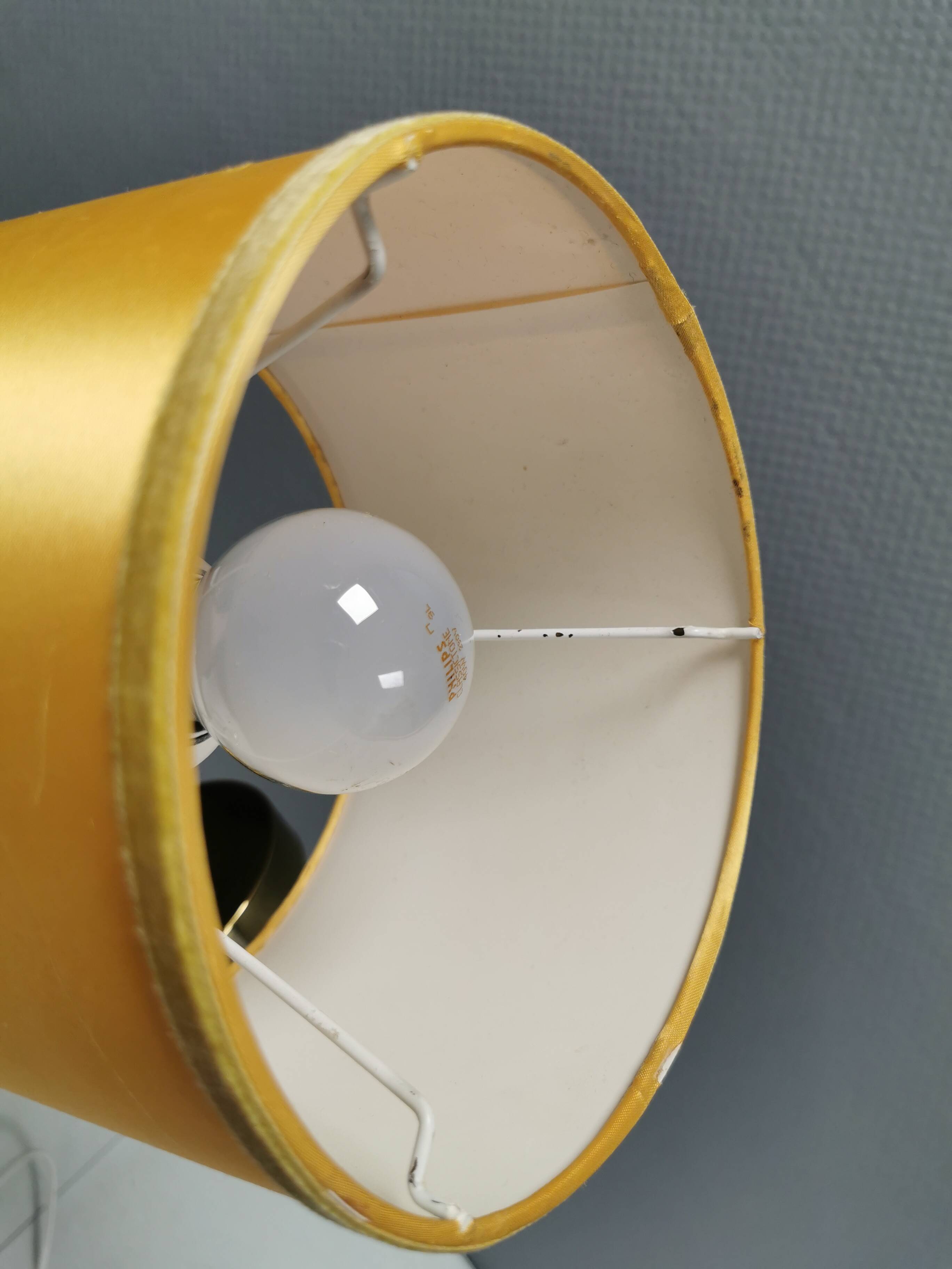 Stylish wall lamp in brass from MS lightning Denmark 1970-80s