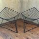 Paire de Fauteuils OTI noirs par Niels Gammelgaard