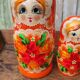 Poupées russes ou Matriochka traditionnelle