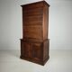 1930s Dutch Oak Roll-Top Notary Cabinet / Archive Cabinet