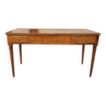 Bureau / Tric Trac gaming table, precious wood, Louis XVI, circa 1800 – France