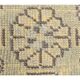 1970s Turkish Oushak geometric wool rug 72x323