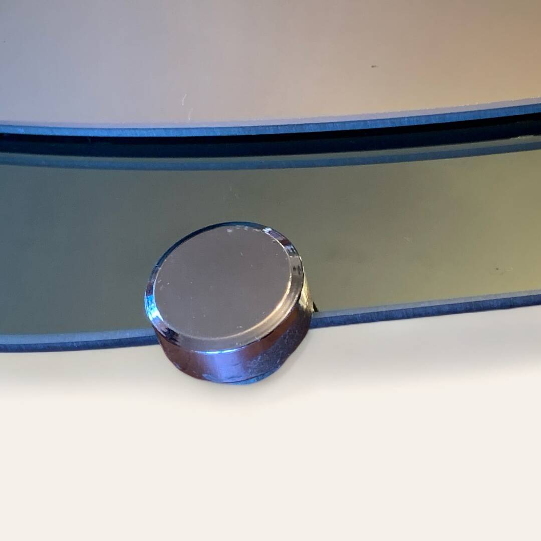 Double shade mirror 43x66 vintage 1970