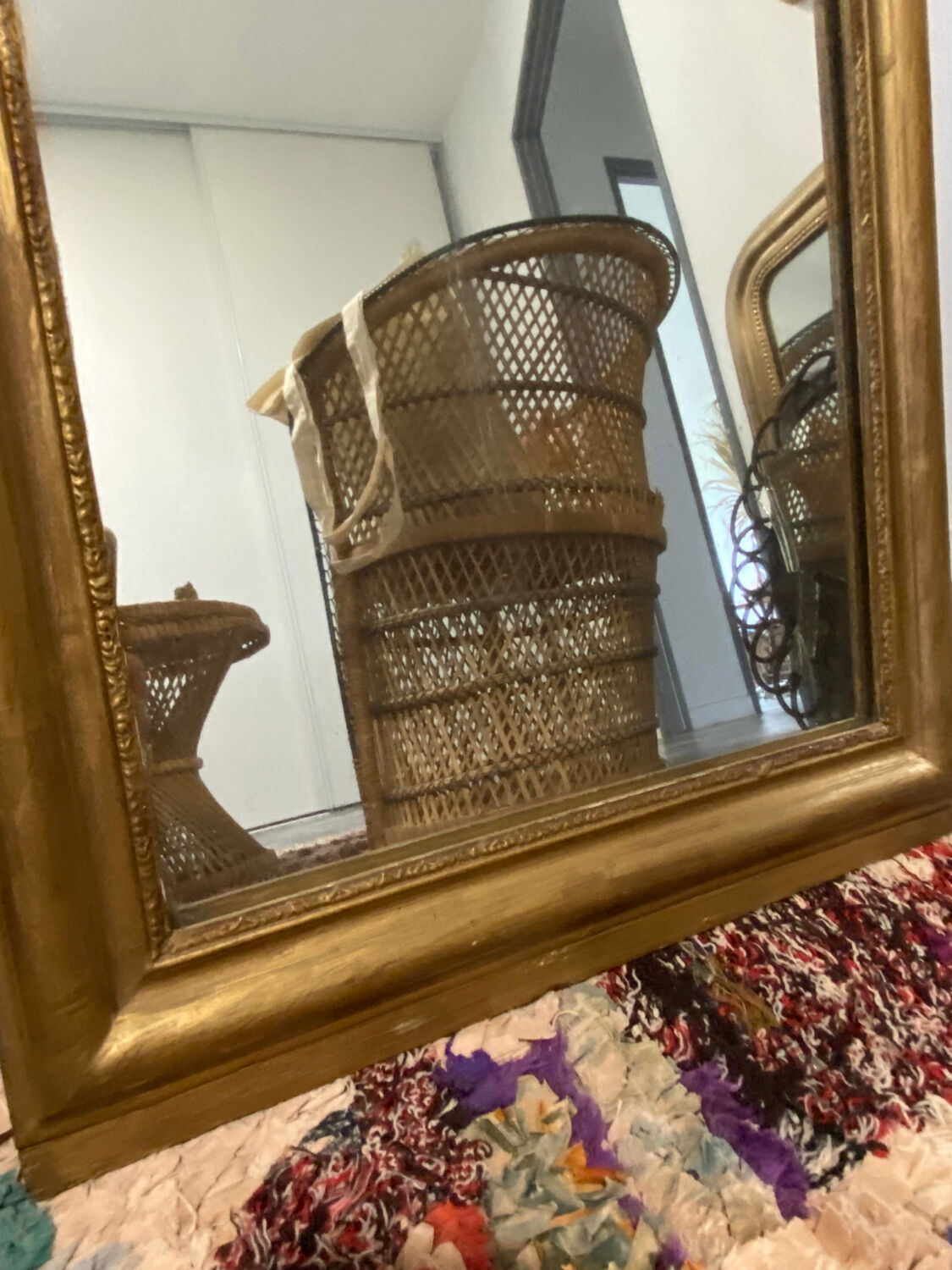 Antique mirror