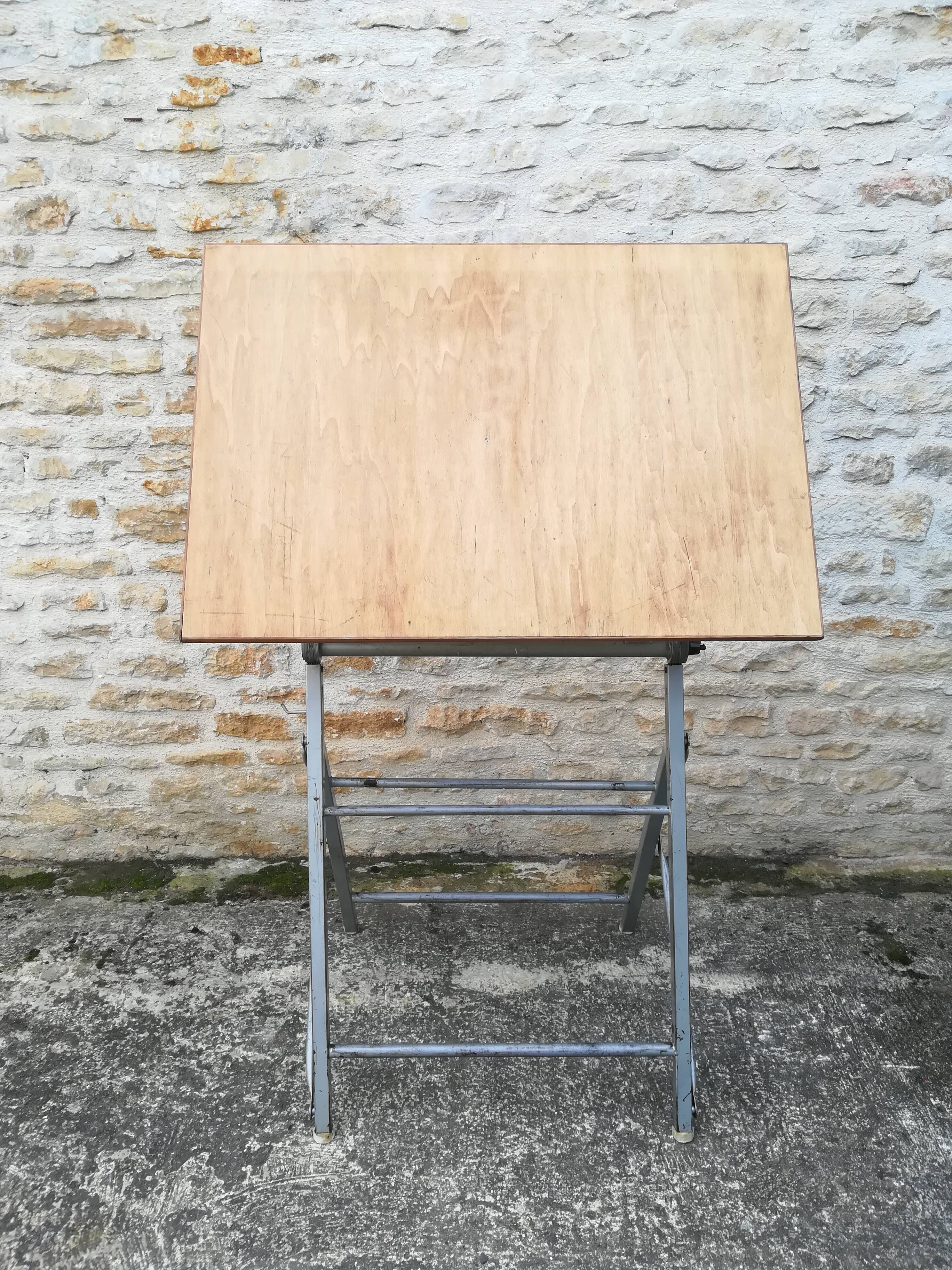 Architect's drawing table from 1969