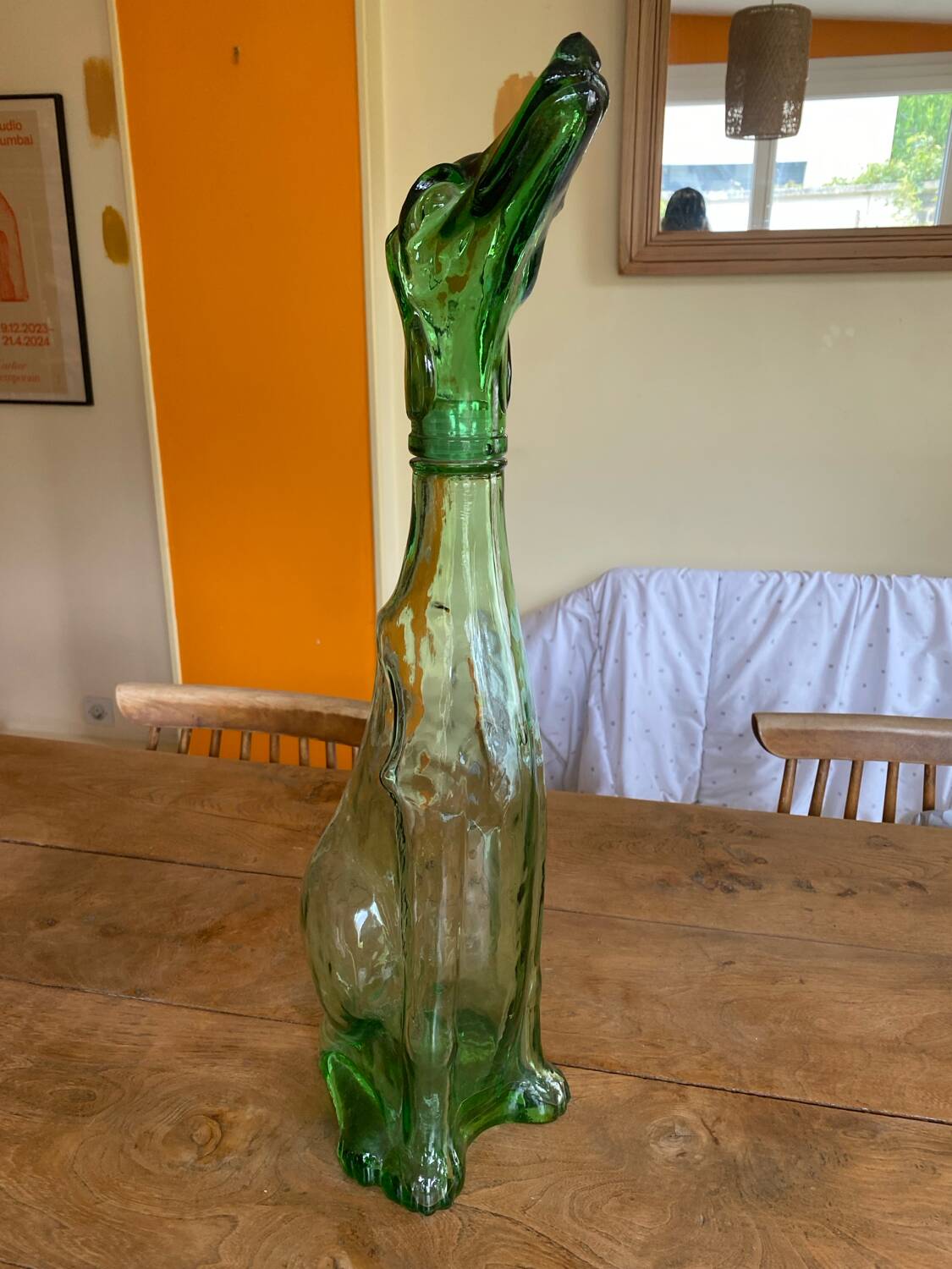 XXL carafe Italian greyhound Castaldo Chianti