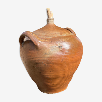 Terracotta oil jar