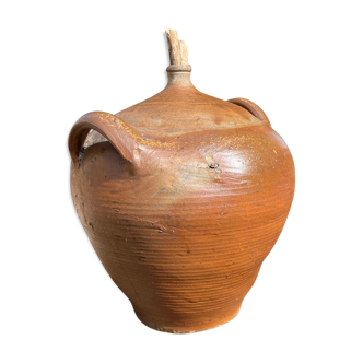 Terracotta oil jar