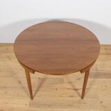 Mid-Century Teak Dining Table and Chairs Set by Hans Olsen for Frem Røjle.