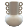 Vase scandinave blanc mat
