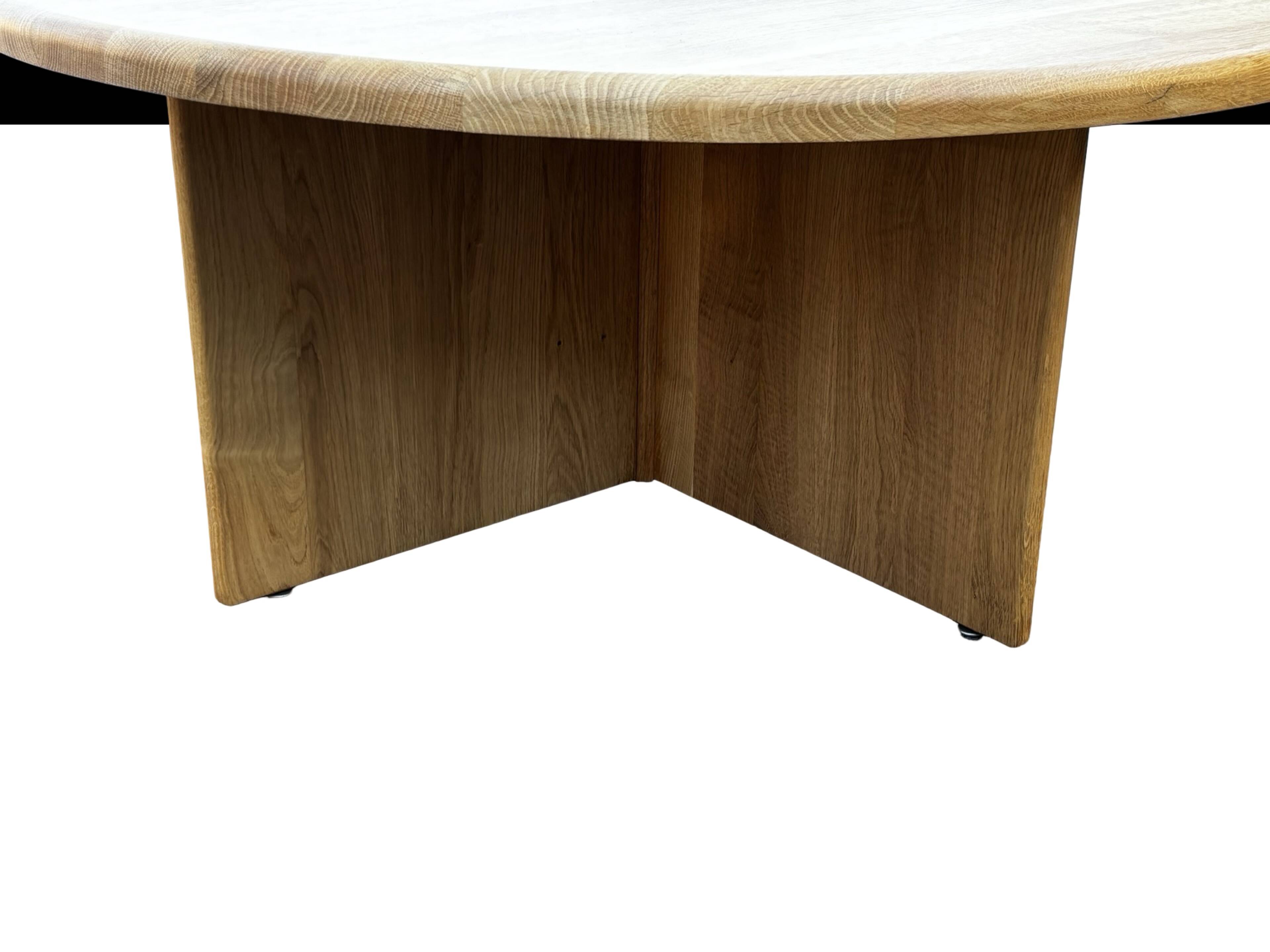 Vintage coffee table with side tables 80s design