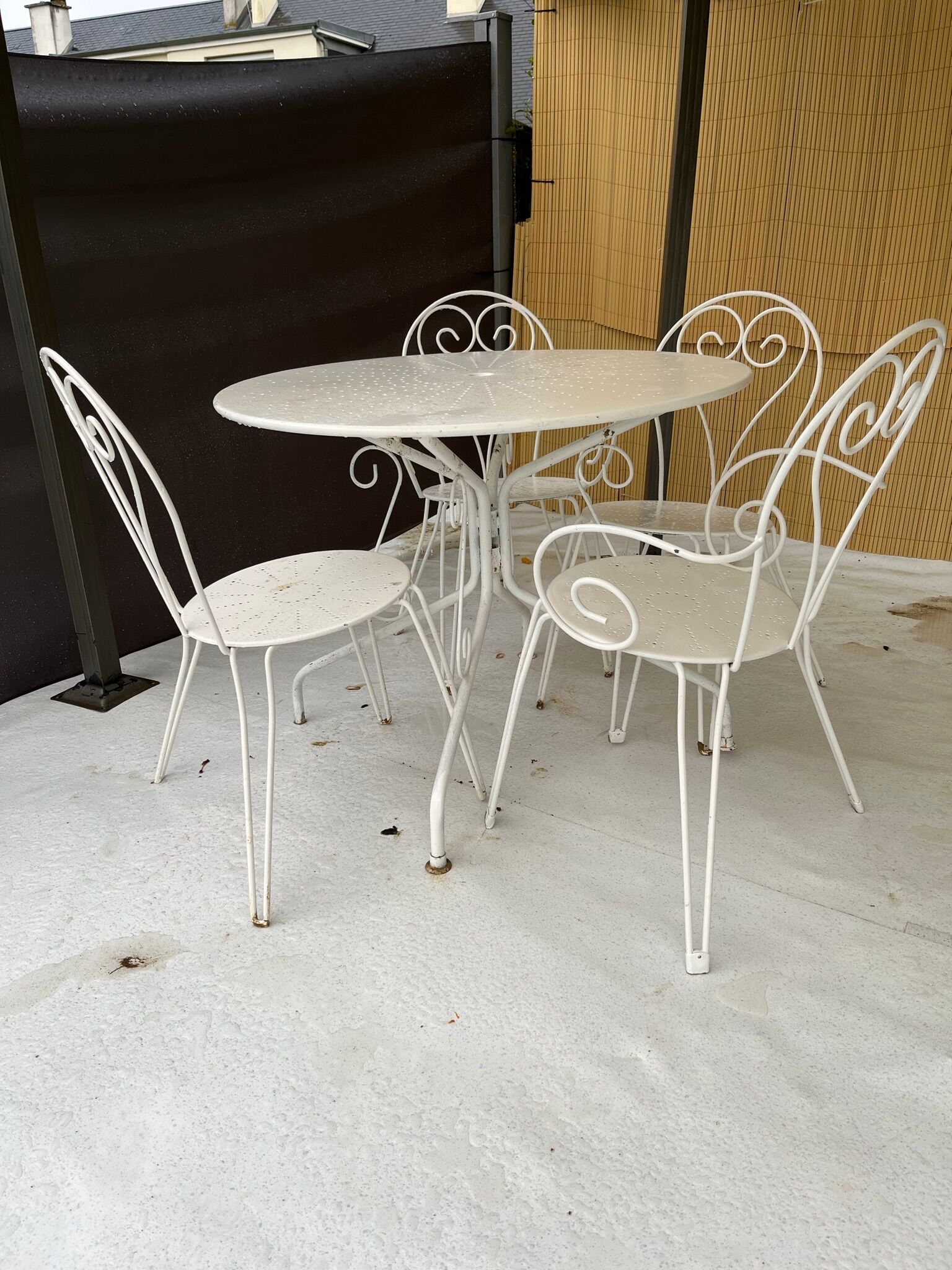 Old French garden furniture