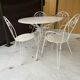 Old French garden furniture
