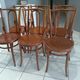 Suite de 6 chaises de bistrot vintage années 1960