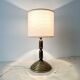 Bronze lamp "acorns" 50s, vintage naturalist light fixture