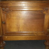 Bedside table with pink marble 1940/1950