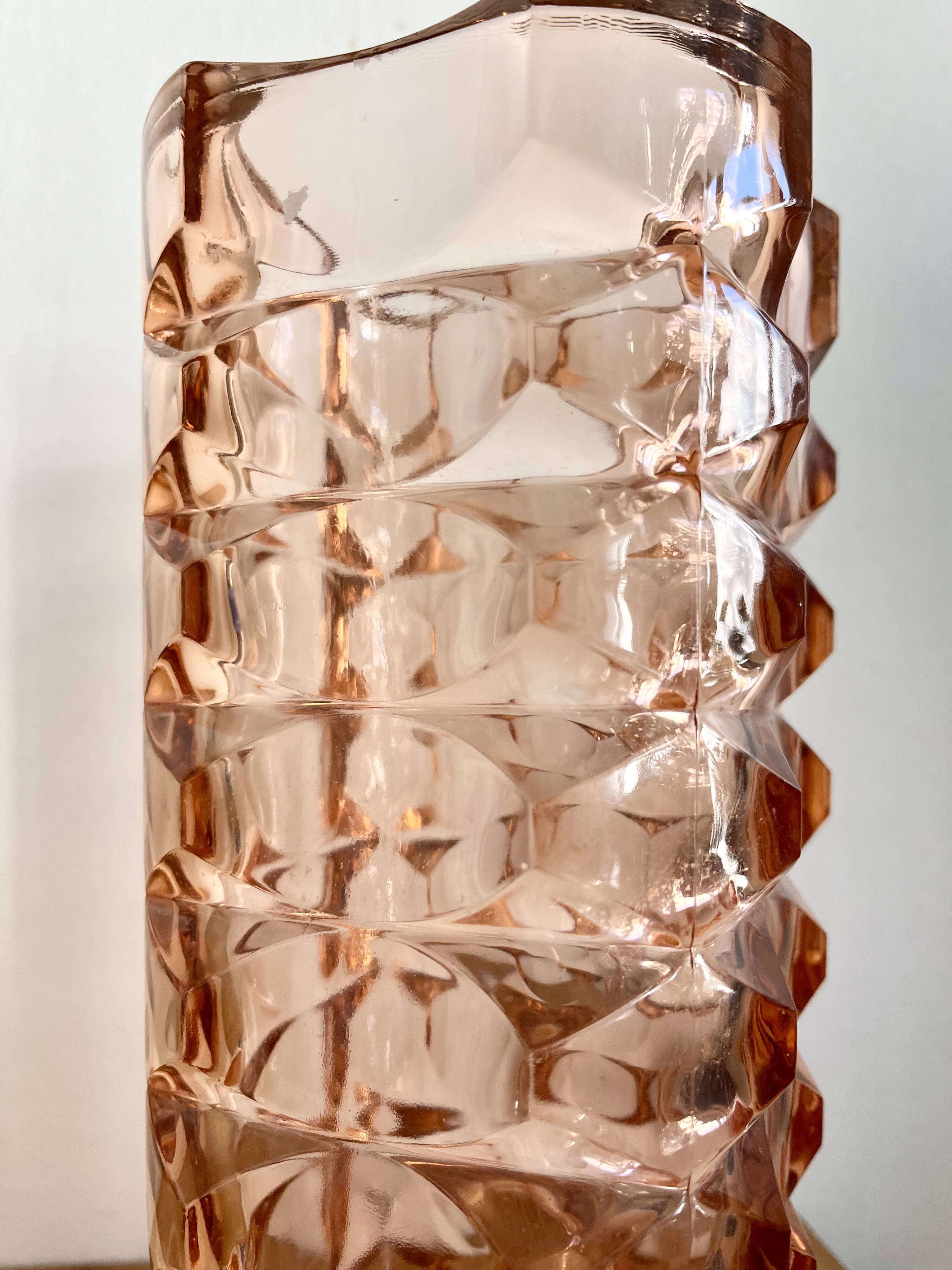 Duo of Windsor Luminarc vases