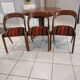 Lot de 3 chaises Baumann modèle Gondole vintage 1970