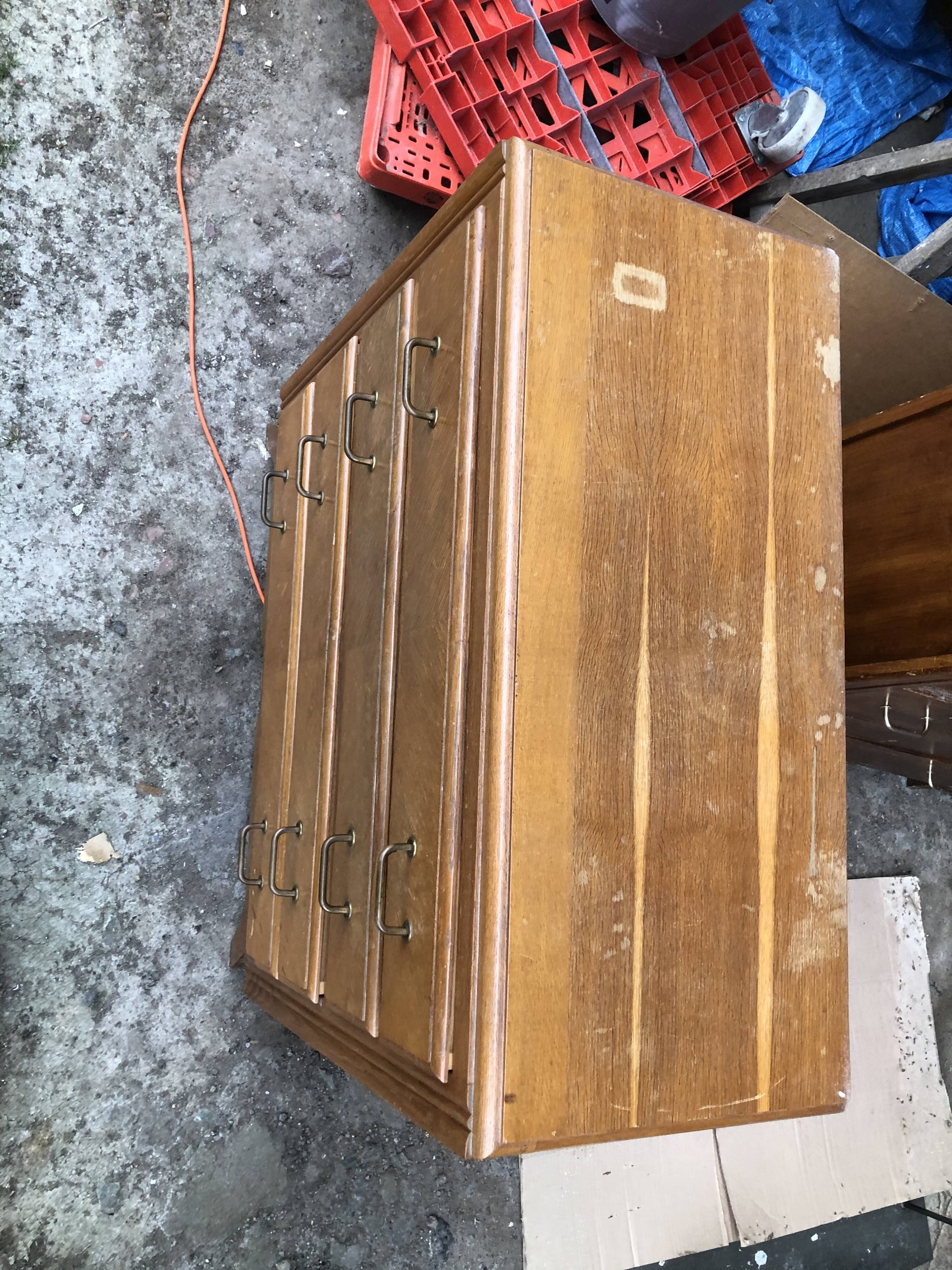 Commode pieds compas années 60
