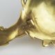 Art Nouveau candle holder in bronze by A Vogt