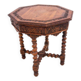 Carved table, France, circa 1910.