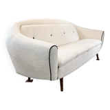 Mid Century Modern 1960’s Boucle Sofa Bed by Greaves and Thomas