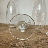 6 Vintage Twisted Flutes France