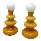 2 bottles in Spanish opaline