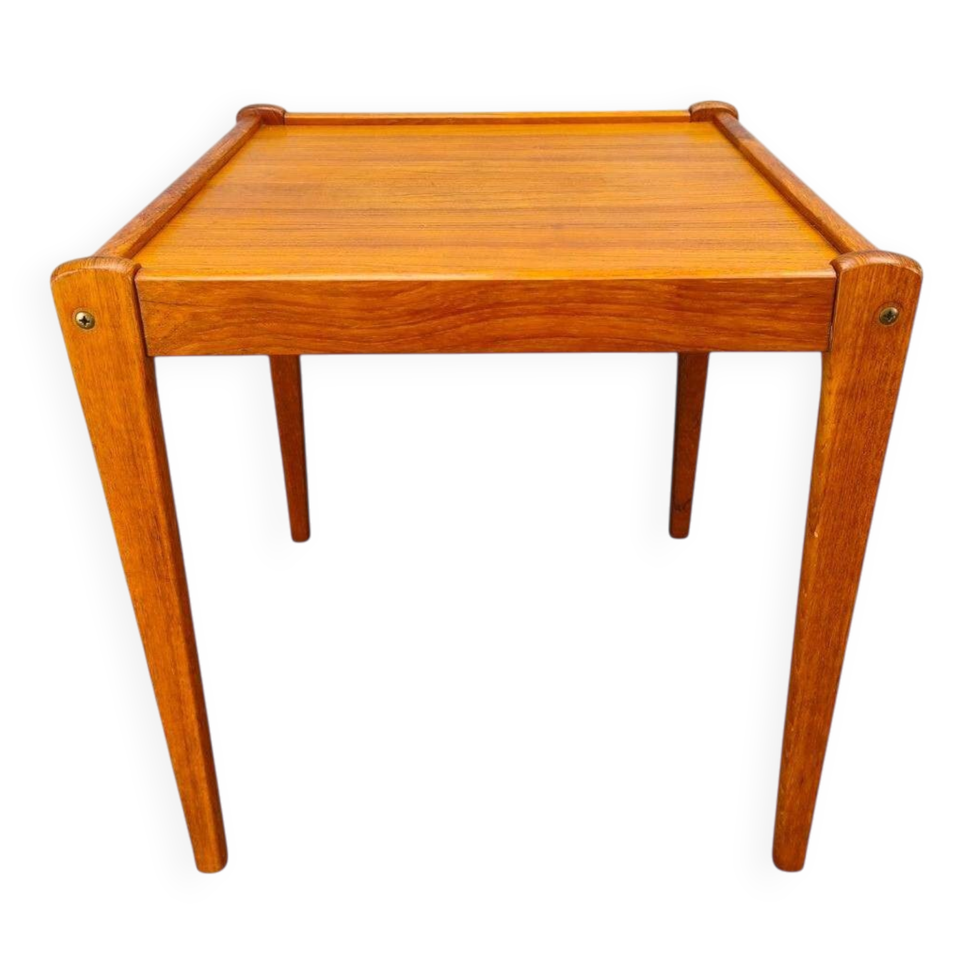 1960s Danish Teak Mid Century Side Table
