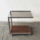 Rare open ended drinks trolley / bar cart by Howard Miller for MDA