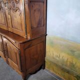 Double-body sideboard in cherry wood, Louis XV period
