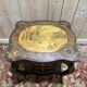 Louis XV style side table in marquetry
