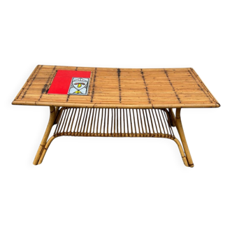 ROGER CAPRON & AUDOUX-MINET COFFEE TABLE, 1950