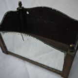 Planter in mirror and metal of the 1940s