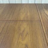 1970s teak table with butterfly extension