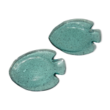 Deux coupelles forme poisson