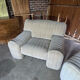 Rare salon vintage Ligne Roset – Made in France – Canapé & 2 fauteuils