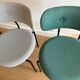 Chaises Gubi Coco Dining – entièrement rembourrées – lot de 4