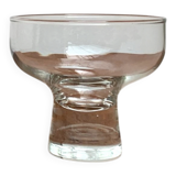 Danish glass candle holder replacement, 1960s