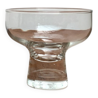 Danish glass candle holder replacement, 1960s