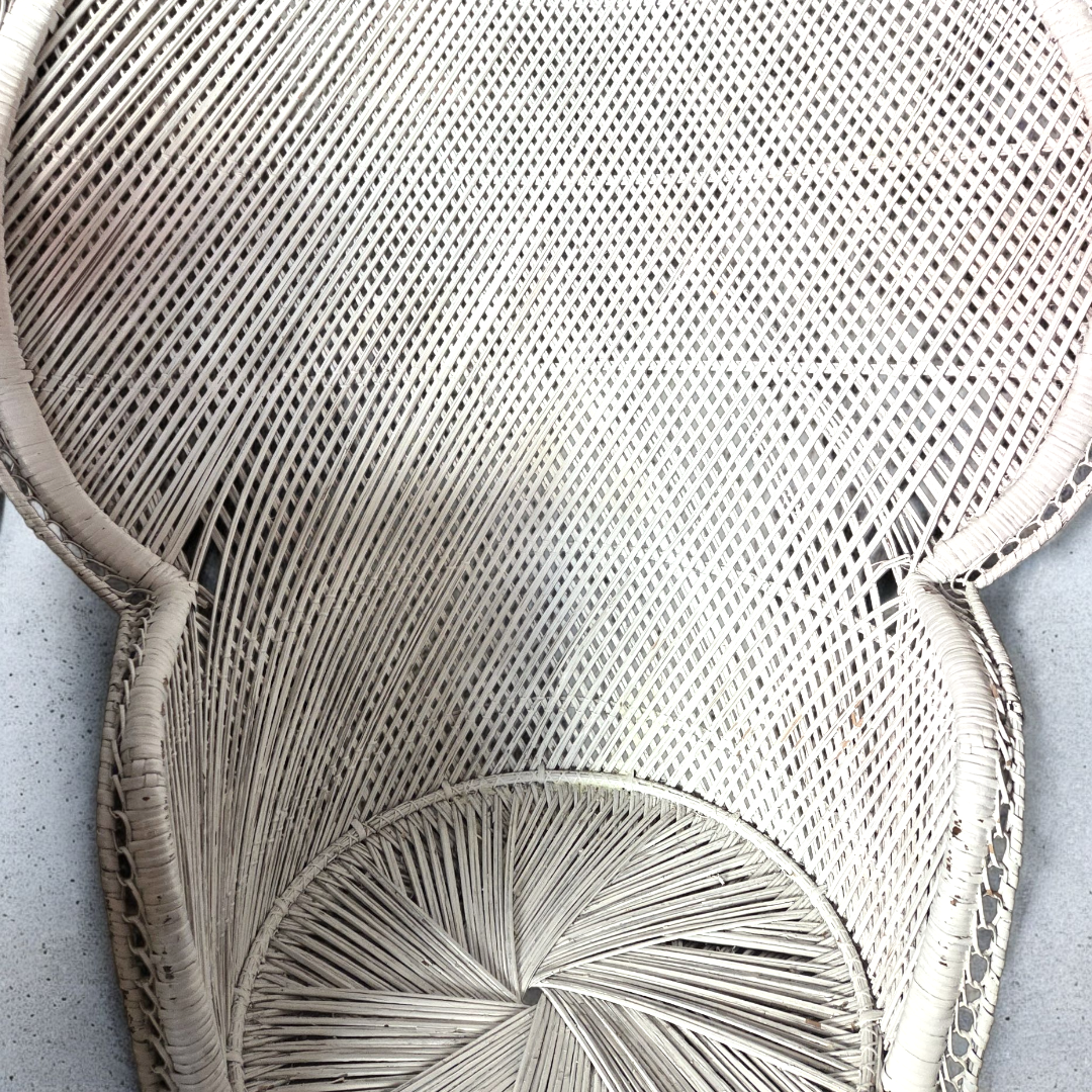 Emmanuelle rattan armchair