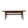 Table basse en teck danois avec étagère, années 1960