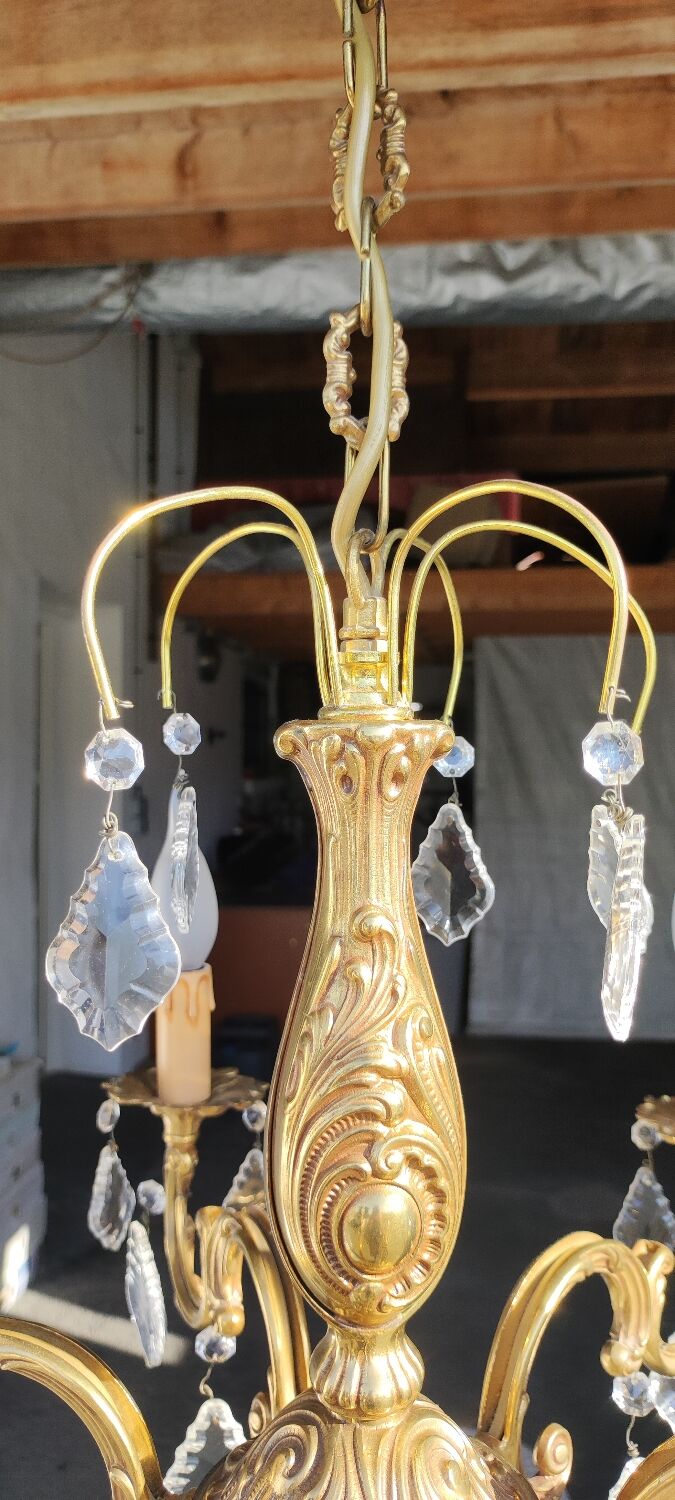 Tassel chandelier