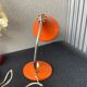 Desk or wall lamp metal orange vintage 60/70