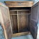 Norman wardrobe in solid walnut