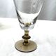 6 verres pied liqueur shot en verre fumé dans coffret Breizistal Luxe