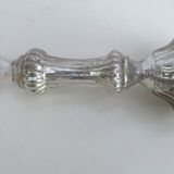 XlXth eglomisé glass candle holder