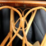 Table basse en rotin
