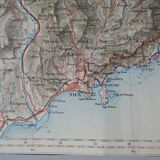 Carte ancienne Nice, Saint Martin de Vésubie